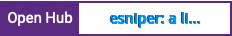 Open Hub project report for esniper: a lightweight eBay sniping tool