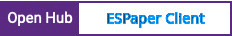 Open Hub project report for ESPaper Client