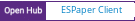 Open Hub project report for ESPaper Client
