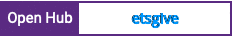 Open Hub project report for etsgive