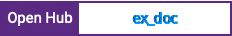 Open Hub project report for ex_doc
