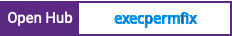 Open Hub project report for execpermfix