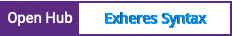 Open Hub project report for Exheres Syntax