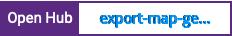 Open Hub project report for export-map-generator