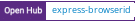 Open Hub project report for express-browserid