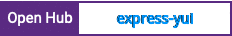 Open Hub project report for express-yui