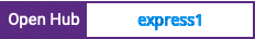 Open Hub project report for express1