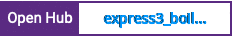 Open Hub project report for express3_boilerplate