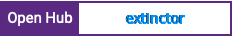 Open Hub project report for extinctor