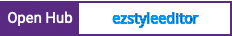 Open Hub project report for ezstyleeditor