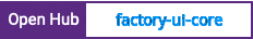 Open Hub project report for factory-ui-core