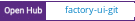 Open Hub project report for factory-ui-git