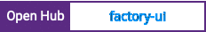 Open Hub project report for factory-ui
