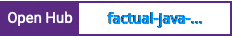 Open Hub project report for factual-java-driver