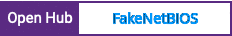 Open Hub project report for FakeNetBIOS