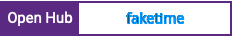 Open Hub project report for faketime