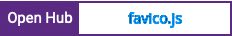 Open Hub project report for favico.js