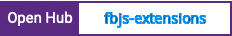Open Hub project report for fbjs-extensions