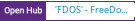 Open Hub project report for 'FDOS' - FreeDos Distribution Of Sorts