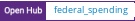 Open Hub project report for federal_spending