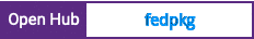Open Hub project report for fedpkg