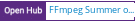 Open Hub project report for FFmpeg Summer of Code
