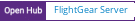 Open Hub project report for FlightGear Server