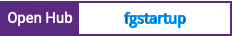 Open Hub project report for fgstartup