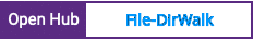 Open Hub project report for File-DirWalk