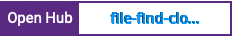 Open Hub project report for file-find-closures