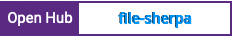 Open Hub project report for file-sherpa