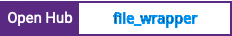 Open Hub project report for file_wrapper