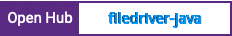 Open Hub project report for filedriver-java