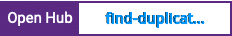 Open Hub project report for find-duplicate-files