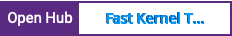 Open Hub project report for Fast Kernel Tracing