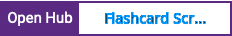 Open Hub project report for Flashcard Screensaver (Python)