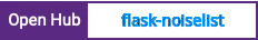 Open Hub project report for flask-noiselist