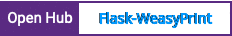 Open Hub project report for Flask-WeasyPrint