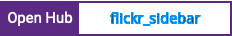 Open Hub project report for flickr_sidebar