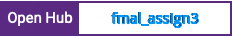 Open Hub project report for fmal_assign3