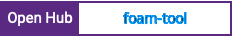 Open Hub project report for foam-tool