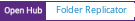 Open Hub project report for Folder Replicator