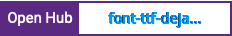Open Hub project report for font-ttf-dejavu-sans-mono-feedstock