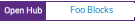 Open Hub project report for Foo Blocks