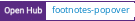 Open Hub project report for footnotes-popover