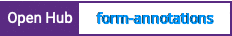 Open Hub project report for form-annotations