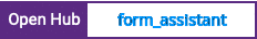 Open Hub project report for form_assistant