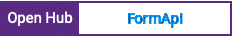 Open Hub project report for FormApi