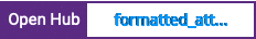 Open Hub project report for formatted_attributes