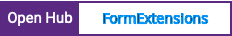 Open Hub project report for FormExtensions